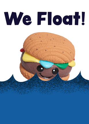 Big Buns Foodies Hamburger Ruff-Tex® Latex Ball Dog Toy - Pup List