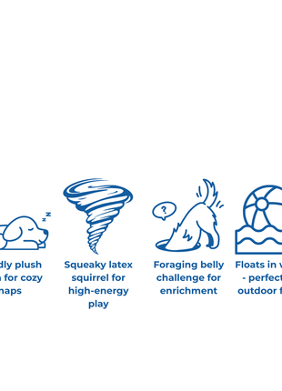 HuggleSnuffles™ Snuggle & Zoom™ Enrichment Toy - Pup List