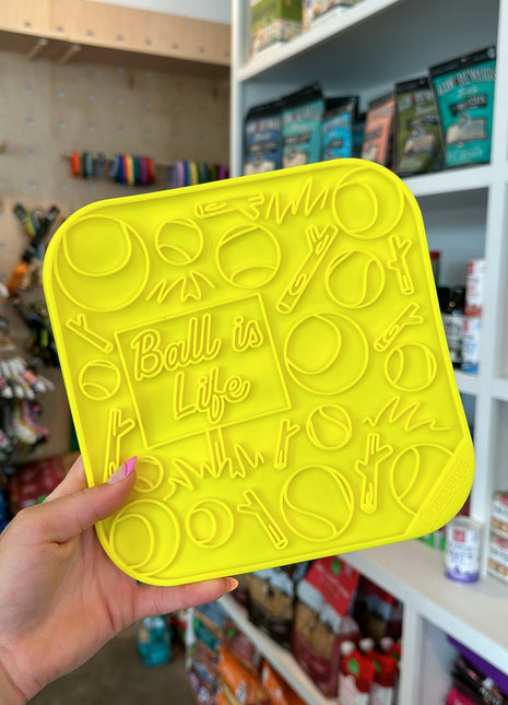The Modern Dog Co. - Ball is Life Lick Mat - Pup List