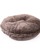 Grey Mink Bagel Bed