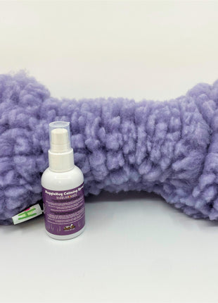 HuggleHug™ Lavender Bone & 2oz Calming Spray Dog Toy Set - Pup List