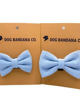 Denim Pet Bow Tie