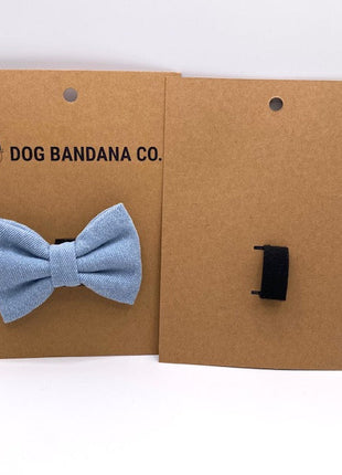 Denim Pet Bow Tie