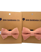 Corduroy Pet Bow Tie