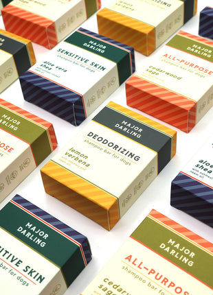 dog shampoo bar / sensitive skin