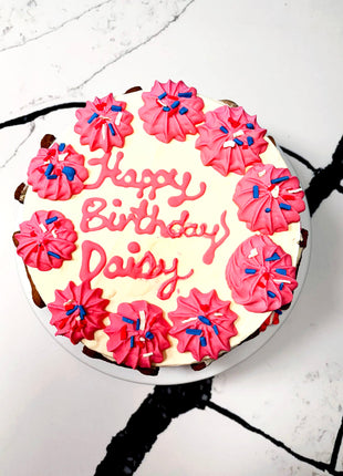 Organic Dog Birthday Cake