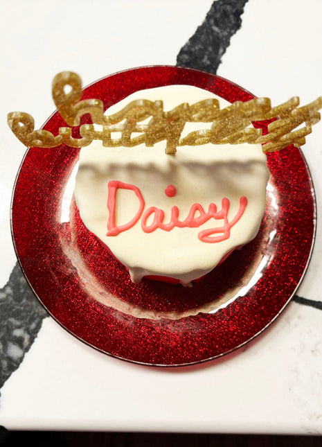 Organic Dog Birthday Gotcha Cake