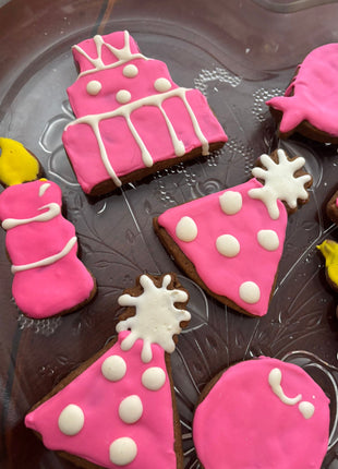 Birthday Girl Organic Dog Cookie Box