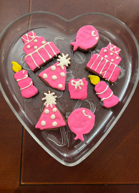 Birthday Girl Organic Dog Cookie Box