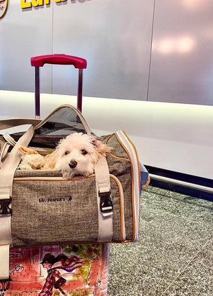 Mr. Peanut's Platinum Series Expandable Pet Carrier
