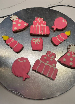 Birthday Girl Organic Dog Cookie Box