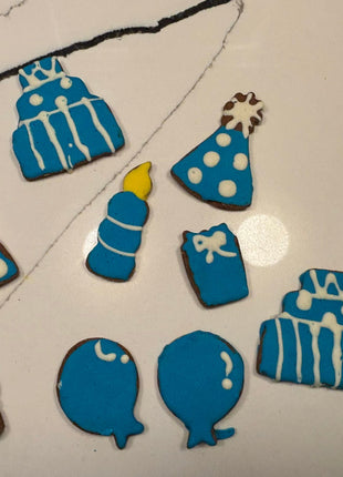 Birthday Boy Organic Dog Cookie Box