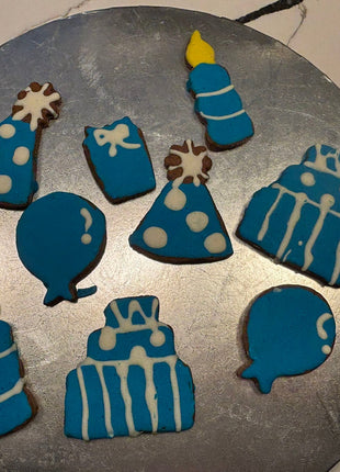 Birthday Boy Organic Dog Cookie Box