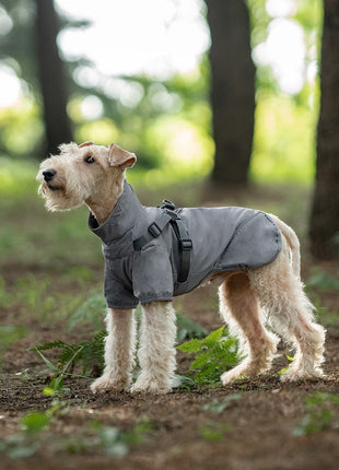 Milou & Lumi Dog Waterproof Reflective Jacket with Harness