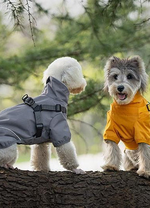 Milou & Lumi Dog Waterproof Reflective Jacket with Harness
