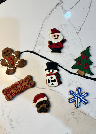 Whimiscal Organic Christmas Dog Cookie Box