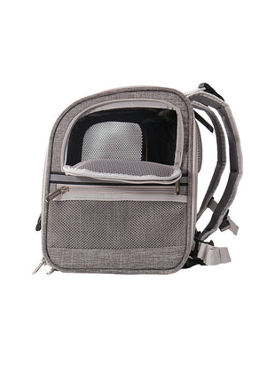 Mr. Peanut's Monterey Series Airline Compliant Horizontal Backpack Pet Carrier
