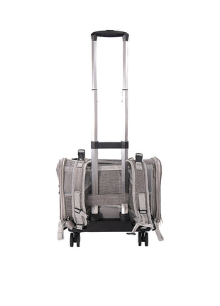 Mr. Peanut's Monterey Series Airline Compliant Horizontal Backpack Pet Carrier
