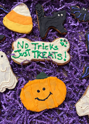 Halloween Organic Dog Cookie Box