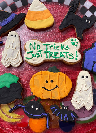 Halloween Organic Dog Cookie Box