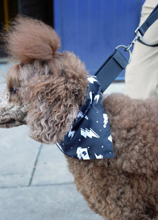 Blue Moon & Lightning Dog Bandana