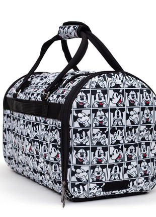 Pet Carrier - Mickey Mouse Expression Blocks White/Black/Red