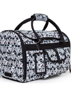 Pet Carrier - Mickey Mouse Expression Blocks White/Black/Red