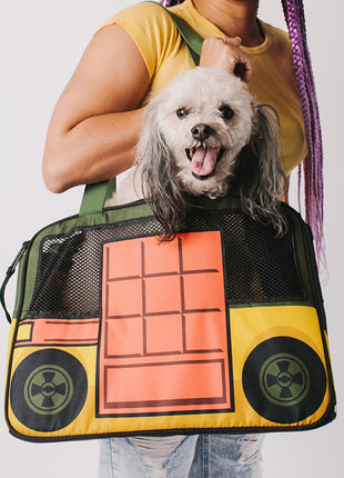 Buckle-Down Pet Carrier - TEENAGE MUTANT NINJA TURLES Party Wagon Turtle Van