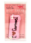 Pink w/ Black & White Lett. / Individually Wrapped (single cookie)