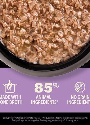 Acana Grain Free Chunks in Broth Kitten Chicken & Salmon Wet Cat Food (3oz)