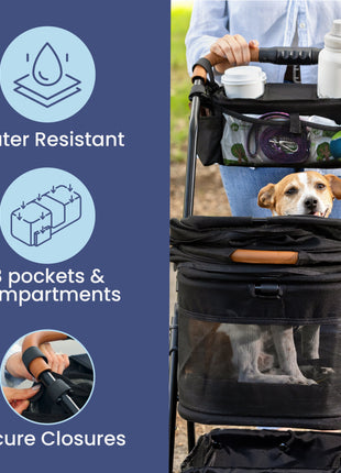 Dog Stroller Caddy Organizer