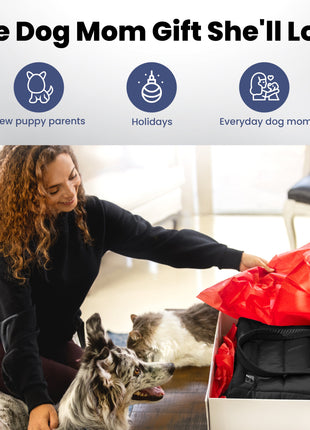 Puffer Dog Travel Bag for Dog Moms