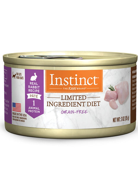 Instinct Limited Ingredient All Life Stages Rabbit Wet Cat Food (3oz) - Pup List