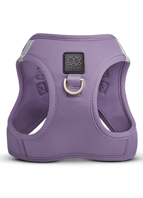 SoHo Dog Harness - Lilac Gray - Pup List