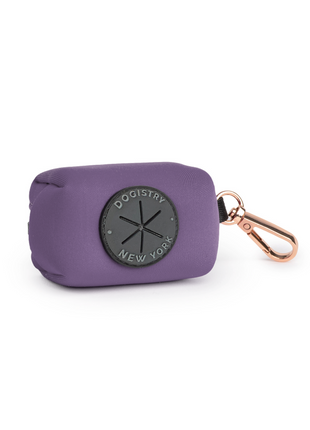 Poop Bag Holder - Lilac Gray