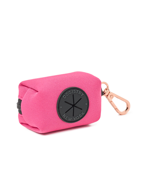 Poop Bag Holder - Park Ave Pink