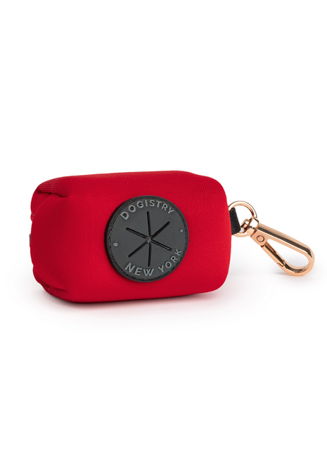 Poop Bag Holder - Iconic Red