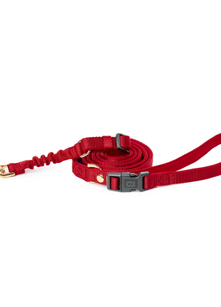 3-in-1 City Dog Leash - Iconic Red