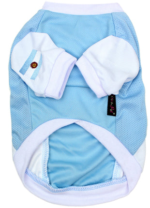 Parisian Pet 'Team Argentina' Jersey for Dogs & Cats – Perfect Soccer Fan Apparel, Blue and White