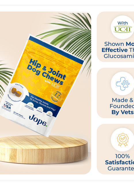 Jope Hip & Joint Dog Chews - 60 Count