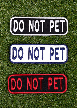 Do Not Pet 2x6 Patch