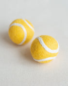 TENNIS BALL WOOL CAT TOY