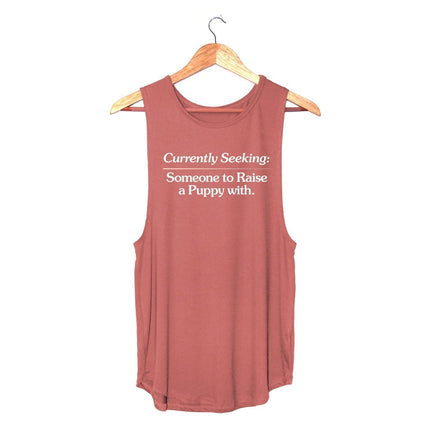 Currently Seeking Someone to Raise a Puppy With | Women's Sleeveless