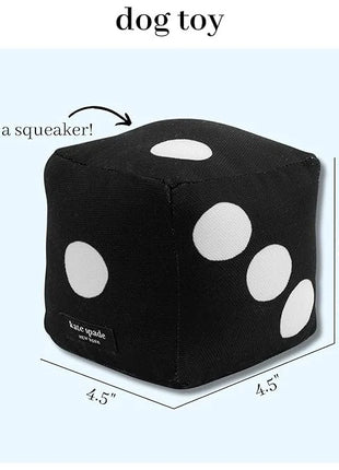 Kate Spade Art Dots Dice Chew Toy