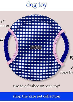 Kate Spade Frisbee Chew Toy