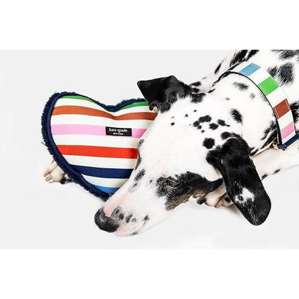 Kate Spade Adventure Stripe Heart Chew Toy