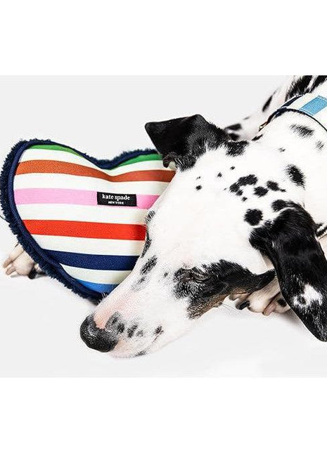 Kate Spade Adventure Stripe Heart Chew Toy