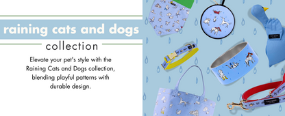 Kate Spade Raining Cats and Dogs M/L Collar