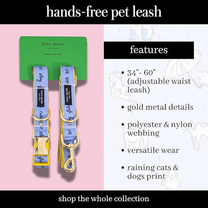Hands Free Leash, Kate Spade Raining Cats and Dogs
