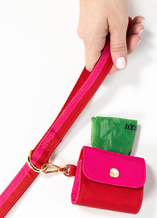 Kate Spade Red and Pink Colorblock  Bag Holder,